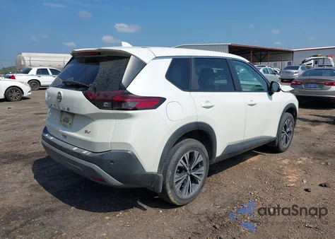 2022 Nissan Rogue Sv Fwd из США, поврежденный, VIN 5N1BT3BA1NC673193